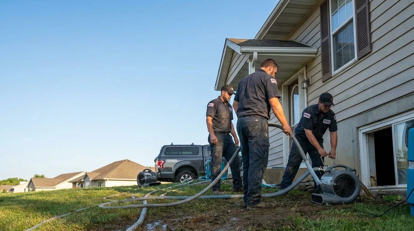 Water Removal in West Mansfield, OH near me